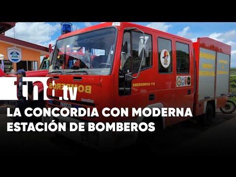 La Concordia ya cuenta con una moderna estación de bomberos, número 177 - Nicaragua