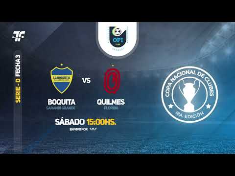 Serie D - Fecha 3 - Boquita (SAG) vs Quilmes (FLO)