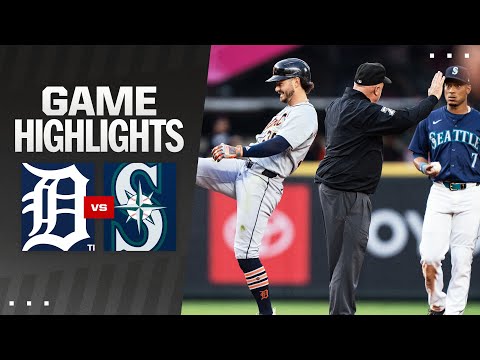 Tigers vs. Mariners Game Highlights (8/8/24) | MLB Highlights