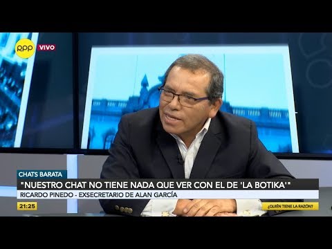 Ricardo Pinedo: ¿No hubiera sido más sencillo preguntarle a Barata si le pagó a Alan García