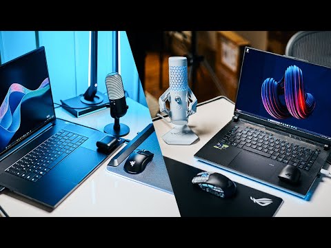 Razer vs. Asus ROG – the best gaming laptop accessories!