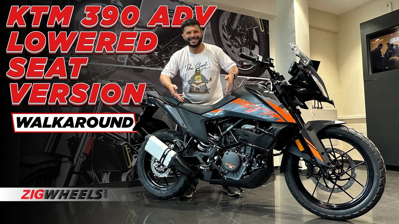 KTM 390 Adventure Low Seat Height First Look Walkaround How Much