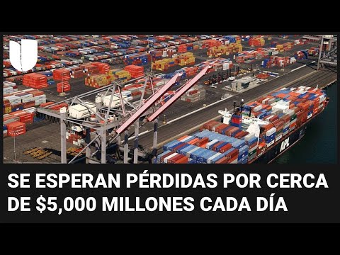 Inicia la huelga de trabajadores portuarios en EEUU: el paro afecta a 36 puertos del país