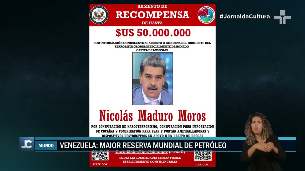 EUA acusa Maduro de “provocação” após caças sobrevoarem embarcações americanas no Caribe