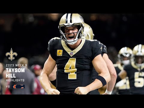 Taysom Hill's best plays from 2-yard game vs. Bears | Week 9 video clip