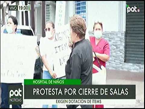 29122023 MIRIAN BLANCO PROTESTA POR CIERRE DE SALAS EN HOSPITAL DE NIÑOS PAT