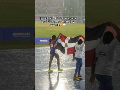 Ganamos Oro 😍🇩🇴🏆 República Dominicana . Juegos Centro Americanos y del Caribe 2026 Marileidy.