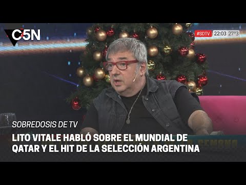 SOBREDOSIS DE TV | LITO VITALE explicó el ÉXITO de la canción ¨MUCHACHOS¨