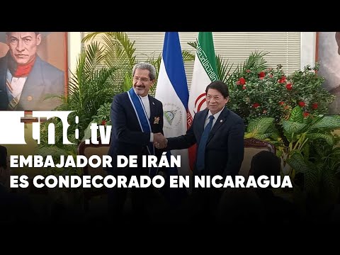 Condecoran y reconocen trabajo del Embajador de Irán en Nicaragua