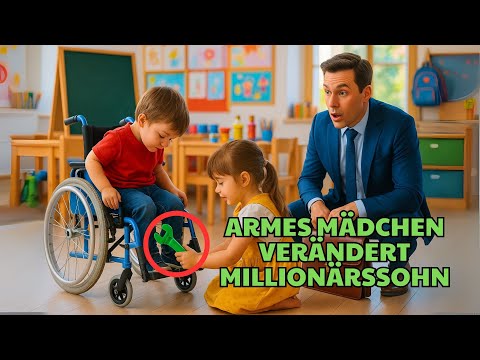Niemand beachtete den gelähmten Millionärssohn – bis ein armes Mädchen alles veränderte.