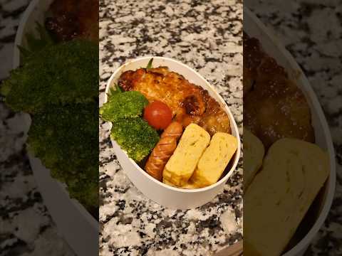 【お弁当作り】焼くだけでおいしいポークソテー、優勝  #Shorts #お弁当 #obento