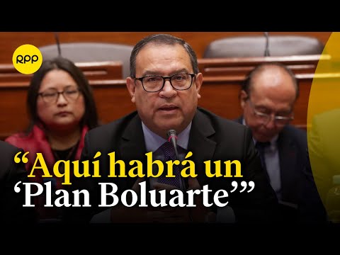 Alberto Otárola indica que 'Plan Boluarte' luchará de forma frontal contra el crimen