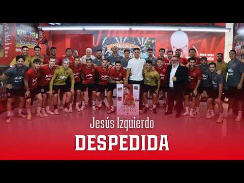 📹🎙️❤️🤍 Rueda de prensa de despedida de Jesús Izquierdo tras anunciar su retirada