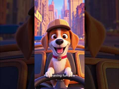 He Tried to Drive the Car… What Happens Next Will Shock You! 🐶🚗
