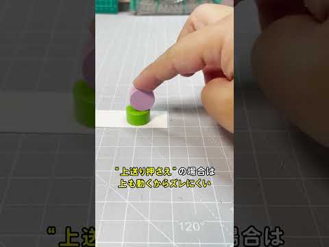 縫いズレしない「上送り押さえ」 #ミシン #ニット