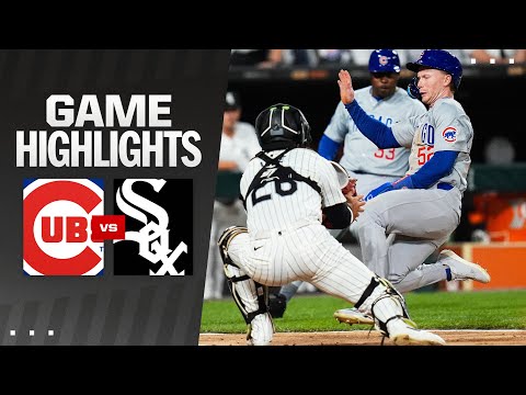 Cubs vs. White Sox Game Highlights (8/9/24) | MLB Highlights