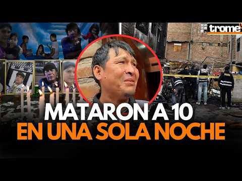 ¡LO PERDIERON TODO! Familia pide justicia y PNP investiga móvil del crimen | Trome