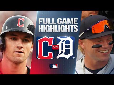 클리블랜드 가디언스 vs 디트로이트 타이거스: 공식 풀 경기 하이라이트 (8월 11) | 2026 MLB 시즌