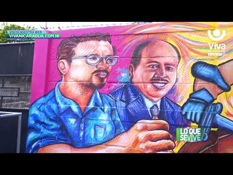 Estudiantes matagalpinos cierran ciclo escolar con mural histórico de Nicaragua
