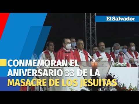 Se conmemora el aniversario 33 de la masacre de los jesuitas en El Salvador