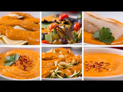 6 Ways To Use Creamy Roasted Red Pepper Sauce
