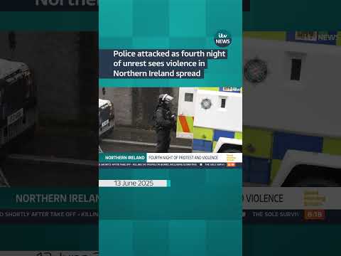 Police attacked as fourth night of unrest sees violence in Northern Ireland spread #ballymena