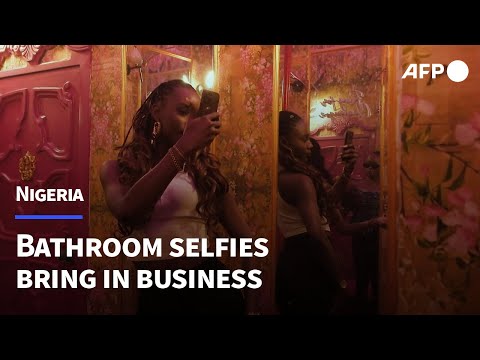 Bathroom selfies power Nigeria club craze | AFP