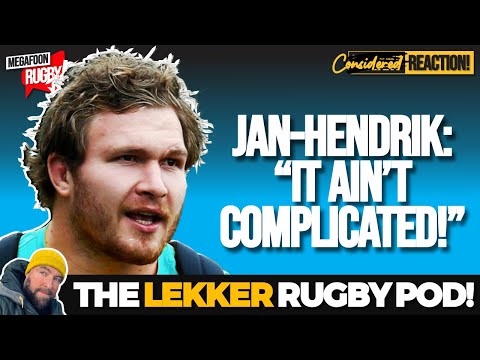 Did Jan-Hendrik Wessels Get a Fair Hearing? | A Lekker Rugby Pod Considered Reaction