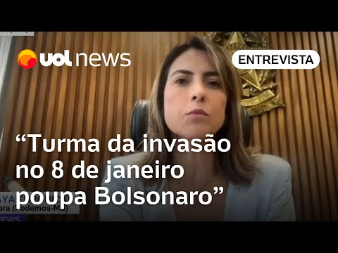 Soraya Thronicke fala em preocupação com defesa de acusados pelo 8/1: 'Essa turma poupa Bolsonaro'