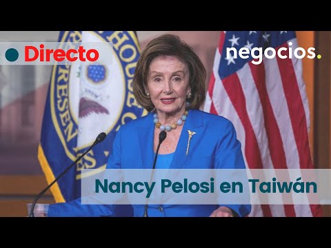 DIRECTO: Nancy Pelosi comparece desde Taiwán