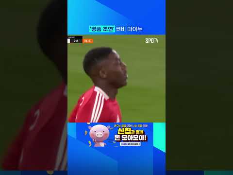 코비 마이누의 극장 동점골 