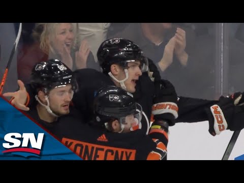 Flyers Egor Zamula Scores Weird Goal After Senators Lose Track Of Puck