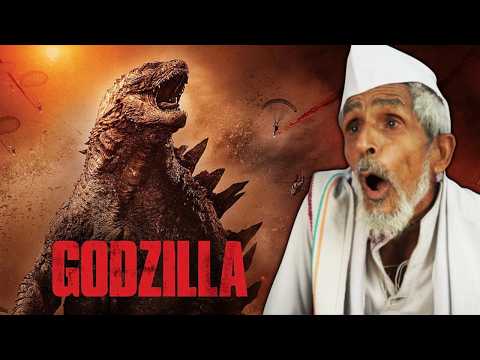 "Wait, How BIG is That Monster?!" Villagers React to Godzilla (2014)