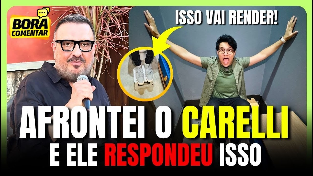 🚨Dieguinho afronta Carelli que responde ao vivo Objeto secreto vai causar +Bastidores da sede 👀🔥