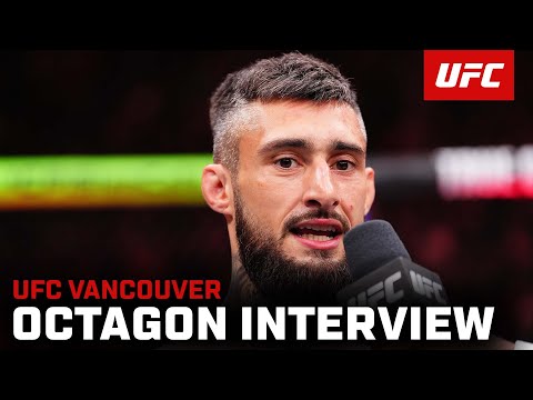 Charles Jourdain Octagon Interview | UFC Vancouver