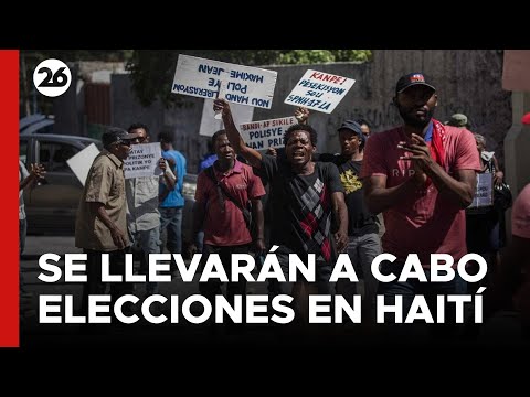 Se llevarán a cabo elecciones en Haití antes de septiembre de 2025