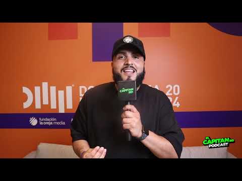 Aj Ramos ejecutivo de Youtube y Google en Dominicana Music Week 2024