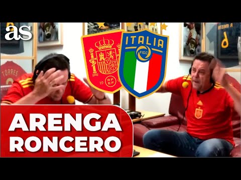 La ARENGA de RONCERO para el ESPAÑA vs. ITALIA de la EUROCOPA 2024