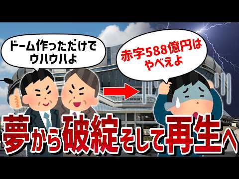 【負債588億円】大阪ドームの経営破綻から『京セラドーム大阪』の“奇跡の復活”まで