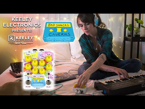 Keeley Electronics Presents: Artist Series Bad Snacks Caverns Delay + Reverb - Demo