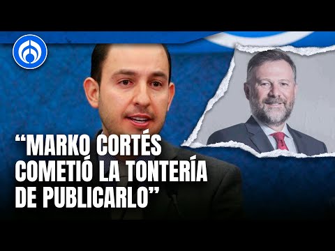 Marko Cortés le ha dado un regalo enorme a AMLO con sus publicaciones: Leo Zuckermann