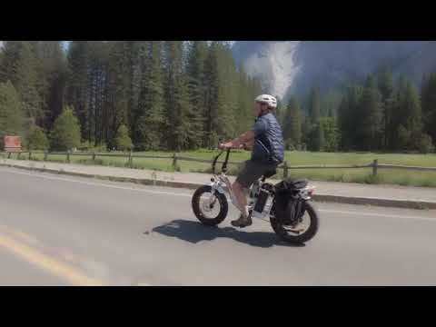 Yosemite National Park on a DJ Folding Bike Step-Thru | DJ Bikes