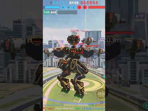 WR - UE Leo Goes Flying From Vector's Pull | War Robots