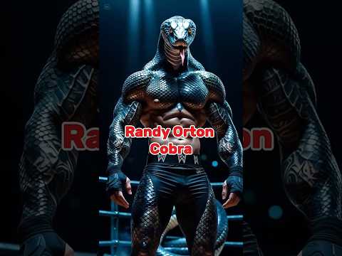 "Wrestling Legends and Their Savage Spirits"#wrestlinglegends #animalfusion #epictransformation