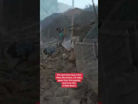 Quake devastates Moroccan town