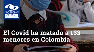El coronavirus ha matado a 133 menores en Colombia: ¡este virus no diferencia edades!