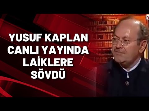 Yusuf Kaplan canlı yayında laiklere sövdü