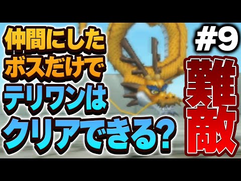 【テリワン3D】仲間にしたボス（＋スラぼう）だけでストーリー攻略できる？【ドラクエモンスターズゆっくり実況】#9