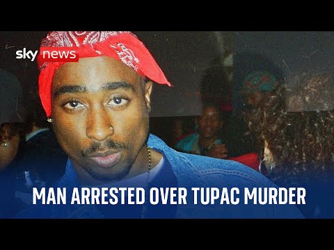 Watch live: Police hold news conference after man arrested over rapper Tupac Shakur's murder
