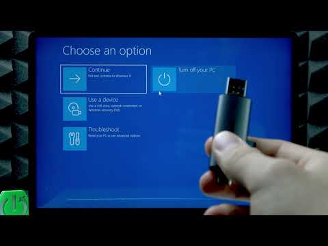 MICROSOFT Surface Studio 2 – How to Enter Recovery Mode